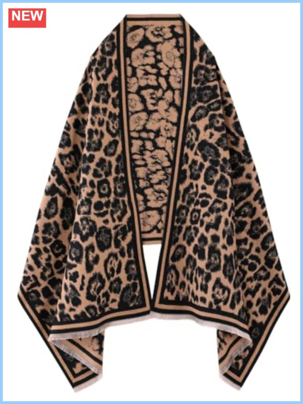Reversible Pashmina Shawl Large Soft Winter Scarf Jacquard Wrap